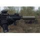 Газорозвантажений Саундмодератор Molotgun M-032-1 на М4/AR-15,UAR-15, Bren, HK416